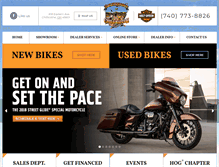 Tablet Screenshot of harley-davidsonofchillicothe.com